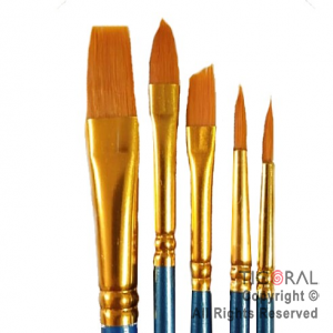 PINCEL CBX PUNTA REDONDA Y CHATA X 5 SURTIDO LINEA ARTISTICA