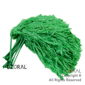 PORRA PLAST VERDE LLUVIA x 10 PORRA PLAST VERDE LLUVIA x 10