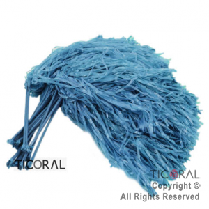 PORRA PLAST CELESTE LLUVIA x 10 PORRA PLAST CELESTE LLUVIA x 10