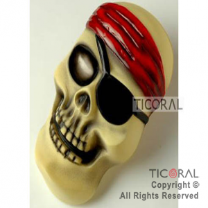 MASCARA CALAVERA PIRATA x 6 MASCARA CALAVERA PIRATA x 6