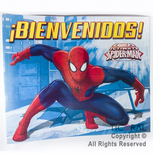 SPIDERMAN AFICHE BIENVENIDO x 1