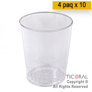 VASO CONICO CRISTAL X 150