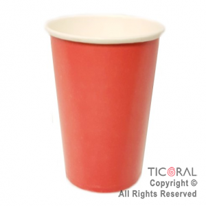 VASO POLIPAPEL FUCSIA 240CC X 8 UNIDADES