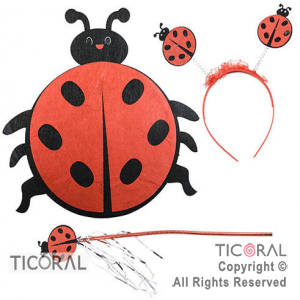 SET ALAS VAQUITA SAN ANTONIO CON VINCHA Y VARITA HS6739 x 1