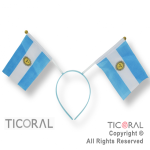 VINCHA CON BANDERA DE ARGENTINA HS7859  X 1
