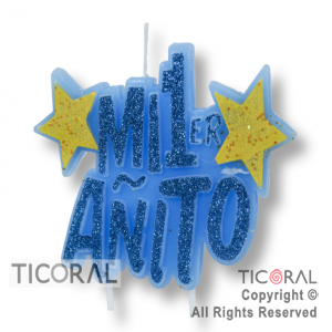 VELA MI PRIMER A�ITO CELESTE HS8080 X 1