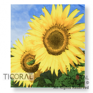 SERVILLETA GIRASOLES 33X33 HS8016-3 x 20