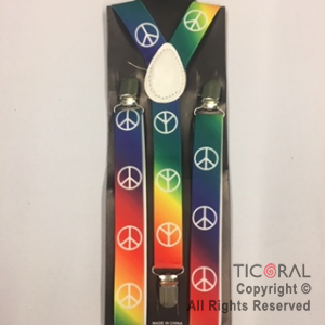 TIRADORES ESTAMPADOS DISE�O DE SIMBOLO DE LA PAZ HS7913-1 x 1