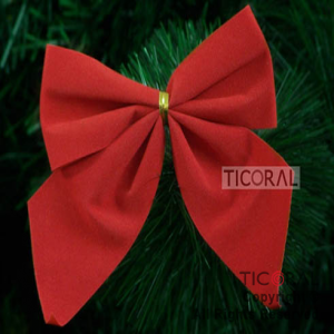 MO�O CINTA AFELPADO ROJO CHICO HS532-1 x 4