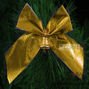 MO�O CINTA ORO CAMPANITA HS537-2 x 6