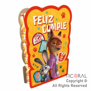 ZOOTOPIA PI�ATA CARTON x 1