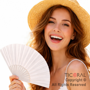 ABANICO BLANCO (PACK X 12 UNIDADES)