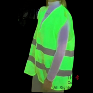 CHALECO FLUO REFLECTIVO AMARILLO x 1