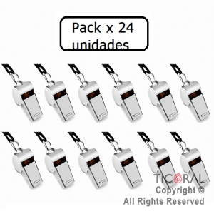 SILBATO METALICO X 24 UNIDADES