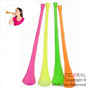 CORNETON DE CANCHA FLUO COLORES SURTIDOS x 1