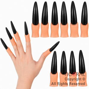 U�AS DE LATEX NEGRAS HALLOWEEN X 10 UNIDADES