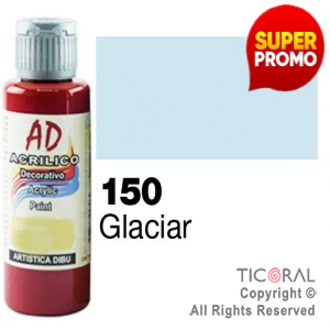 ACRIL.DECOR.AD 150 GLACIAR 60ML X 6 UNIDADES