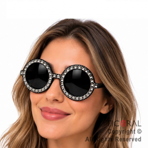 ANTEOJO LENNON BORDE STRASS NEGRO