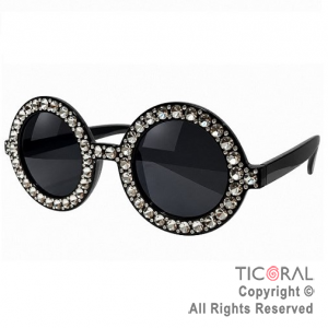 ANTEOJO LENNON BORDE STRASS NEGRO