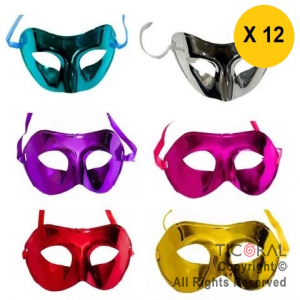 ANTIFAZ VENECIANO COLORES SURTIDOS X 12