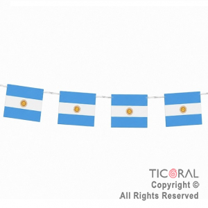 BANDERIN BANDERA HORIZONTAL ARGENTINA X 2 MTS