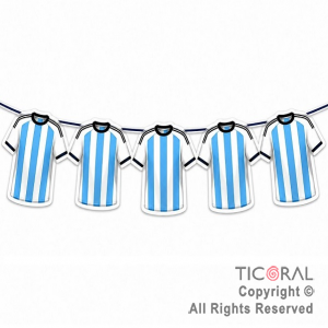 BANDERIN CAMISETAS ARGENTINA