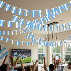 BANDERIN ARGENTINA TELA X 3.50 MTS