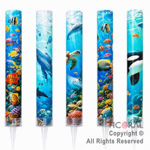 BENGALA ANIMALES FONDO DEL MAR X 5 UNIDADES