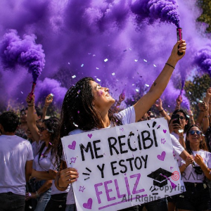BENGALA DE HUMO VIOLETA CIENFUEGOS x 6 UNIDADES