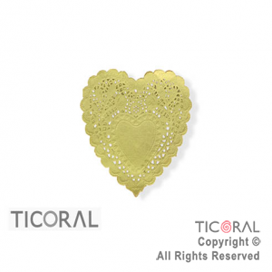 BLONDA CORAZON N�10 ORO CALADA x 100