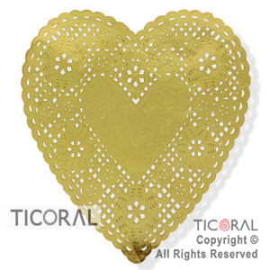 BLONDA CORAZON N�20 ORO CALADA x 100