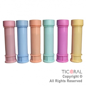 BURBUJERO COLORES SURTIDO PASTEL x 6