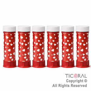 BURBUJERO CORAZON x 6