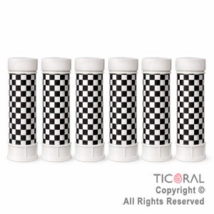 BURBUJERO BLANCO Y NEGRO x 6