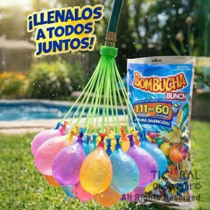 GLOBITO AGUA BOMBUCHA RACIMO BUNCH X 111 globitos