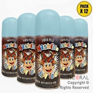 PINTA PELO NASHVILLE EN AEROSOL CELESTE X 80 GR x 12
