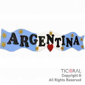 CARTEL FAJA ARGENTINA GOMA EVA