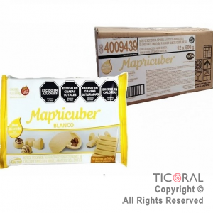 ARCOR MAPRICUBER TABLETA BLANCO 6 KG (12 X 500 GR) 9439