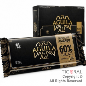 CHOCOLATE AGUILA 60% CACAO 15 X 150 GRS