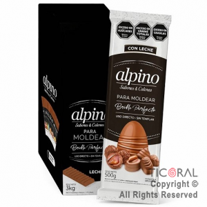 LODISER BA�O DE MOLDEO ALPINO LECHE 3 KG (6 X 500 GR) BAM02A