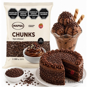 GRANULADO CHUNKS SEMIAMARGO X 500 GR MAPSA