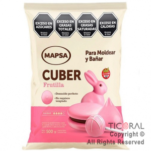 MAPSACUBER FRUTILLA EN BOTONES X 500 GR
