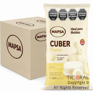 MAPSACUBER BLANCO BOTONES 5 KG (10 X 500 GR) 5886