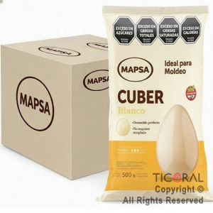 MAPSACUBER BLANCO BOTONES 5 KG (10 X 500 GR) 5886