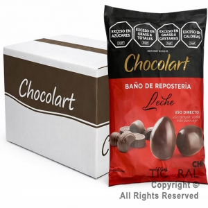 CHOCOLART BA�O DE REPOSTERIA LECHE 4 KG (8 X 500 GR) 223 CA