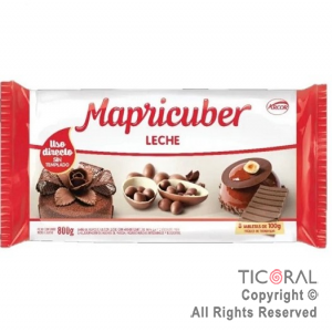ARCOR MAPRICUBER TABLETA LECHE X 500 GR