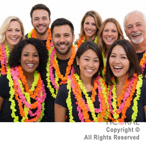 COLLAR TELA FLUO X 12