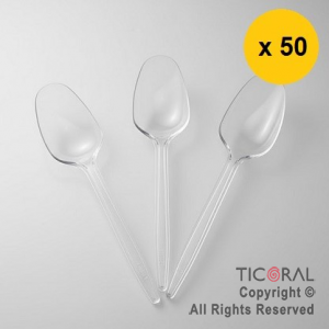 CUCHARA POSTRE KV CRISTAL X 50 UNIDADES
