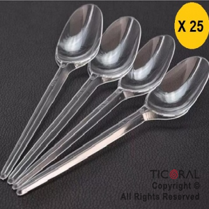 CUCHARA SOPERA KV CRISTAL X 25 UNIDADES