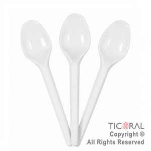 CUCHARA POSTRE KV BLANCA (PACK 20 X 50 UNIDADES)